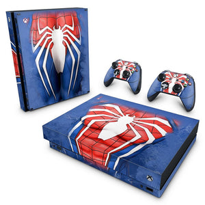 Skin Anti-Rage Xbox One X - Spider-Man Homem Aranha 2