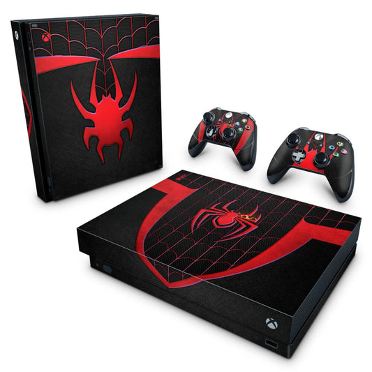 Xbox One X Skin Anti-Rage - Spider-Man: Miles Morales