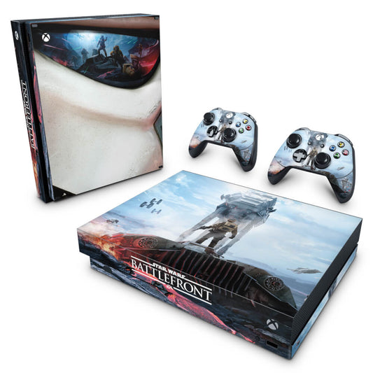 Skin Anti-Rage Xbox One X - Star Wars - Battlefront