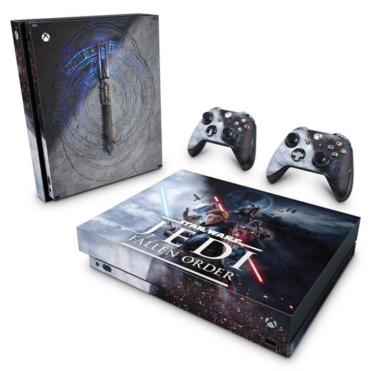 Xbox One X Skin Anti-Rage - Star Wars Jedi Fallen Order
