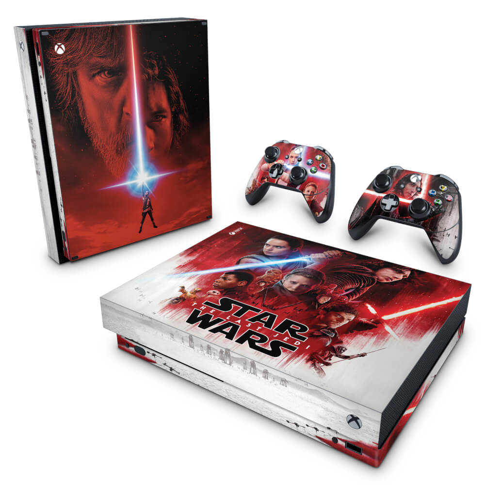 Skin Anti-Rage Xbox One X - Star Wars The Last Jedi