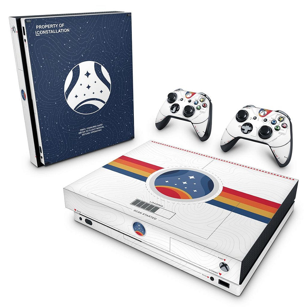 Skin Anti-Rage Xbox One X - Starfield Edition