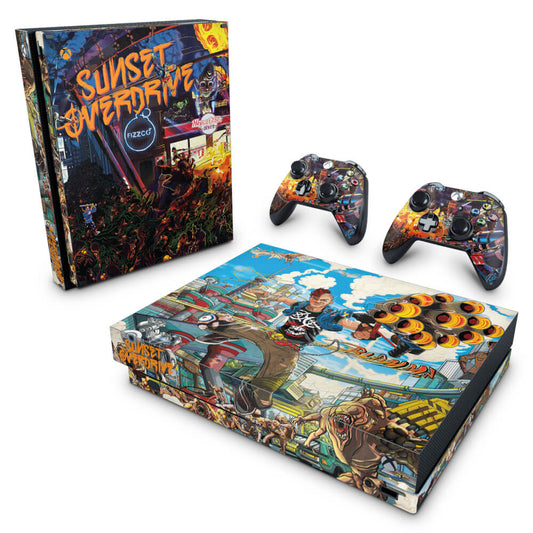 Skin Anti-Rage Xbox One X - Sunset Overdrive
