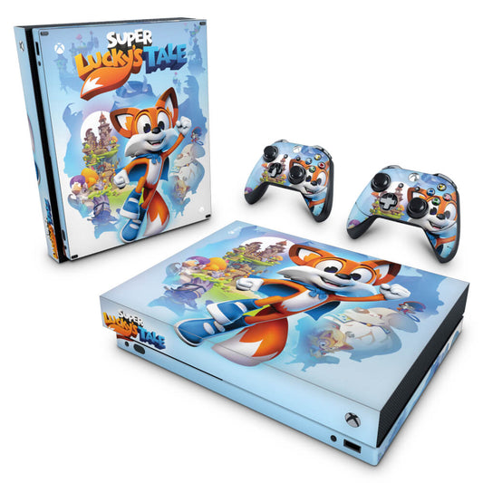 Skin Anti-Rage Xbox One X - Super Lucky's Tale