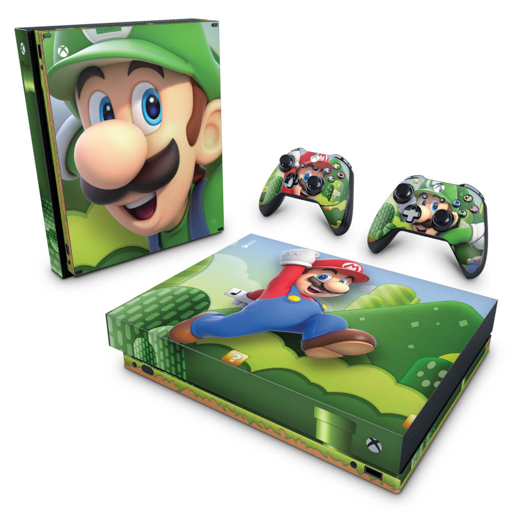 Skin Anti-Rage Xbox One X - Super Mario Bros