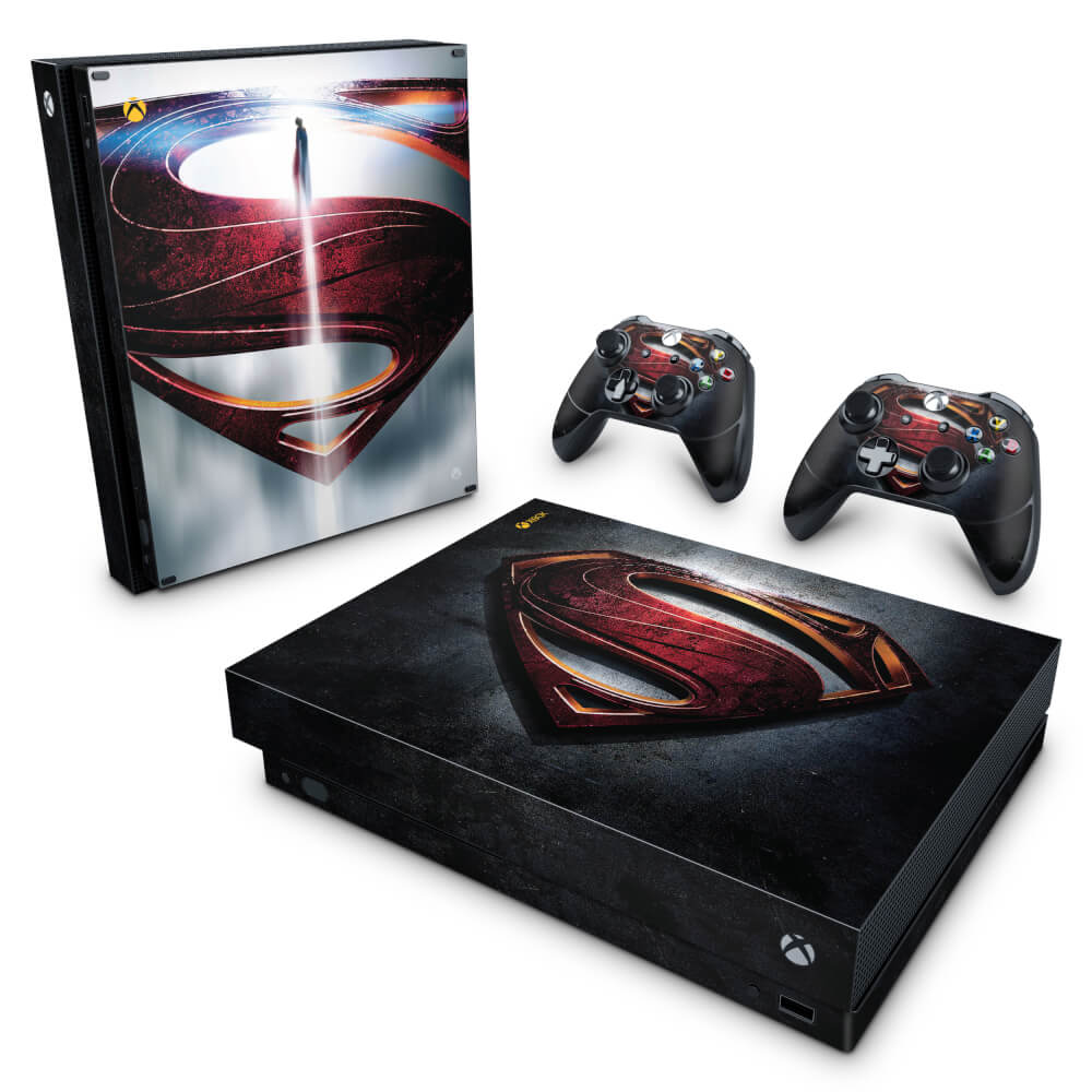 Skin Anti-Rage Xbox One X - Superman - Super Homem