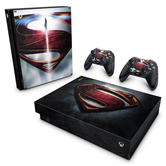 Skin Anti-Rage Xbox One X - Superman - Super Homem