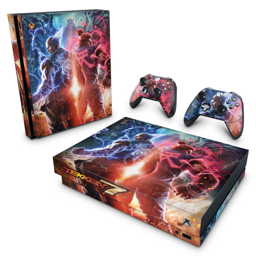 Skin Anti-Rage Xbox One X - Tekken 7