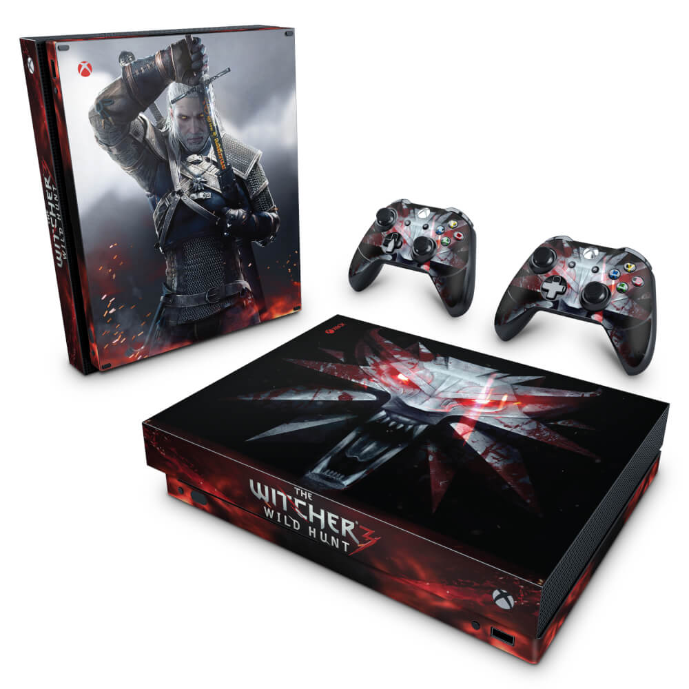 Skin Anti-Rage Xbox One X - The Witcher 3 #A