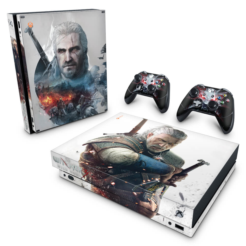 Skin Anti-Rage Xbox One X - The Witcher 3 #B