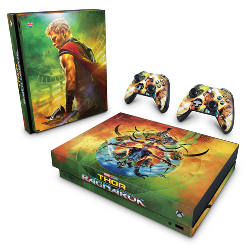Skin Anti-Rage Xbox One X - Thor Ragnarok