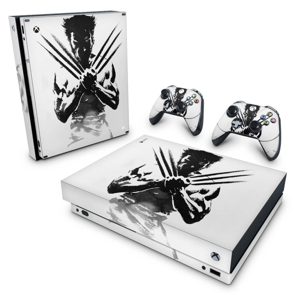 Skin Anti-Rage Xbox One X - Wolverine - X Men