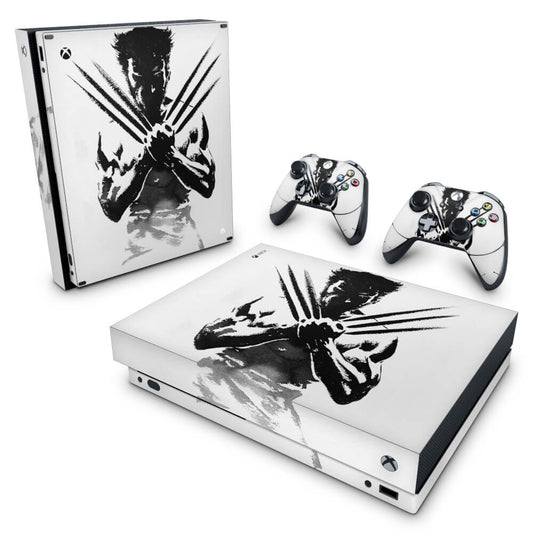 Skin Anti-Rage Xbox One X - Wolverine - X Men