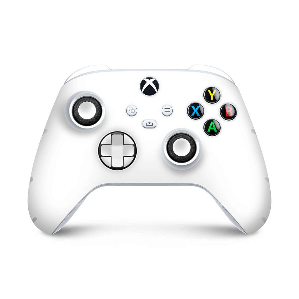 Skin Anti-Rage Xbox Series S X Controle - Branco