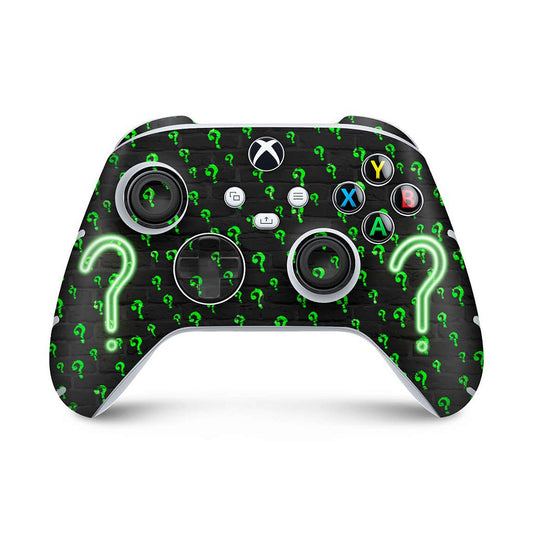 Xbox Series S X Controle Skin Anti-Rage - Charada Batman