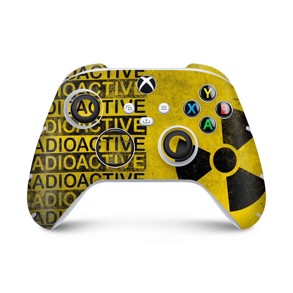 Skin Anti-Rage Xbox Series S X Controle - Radioativo