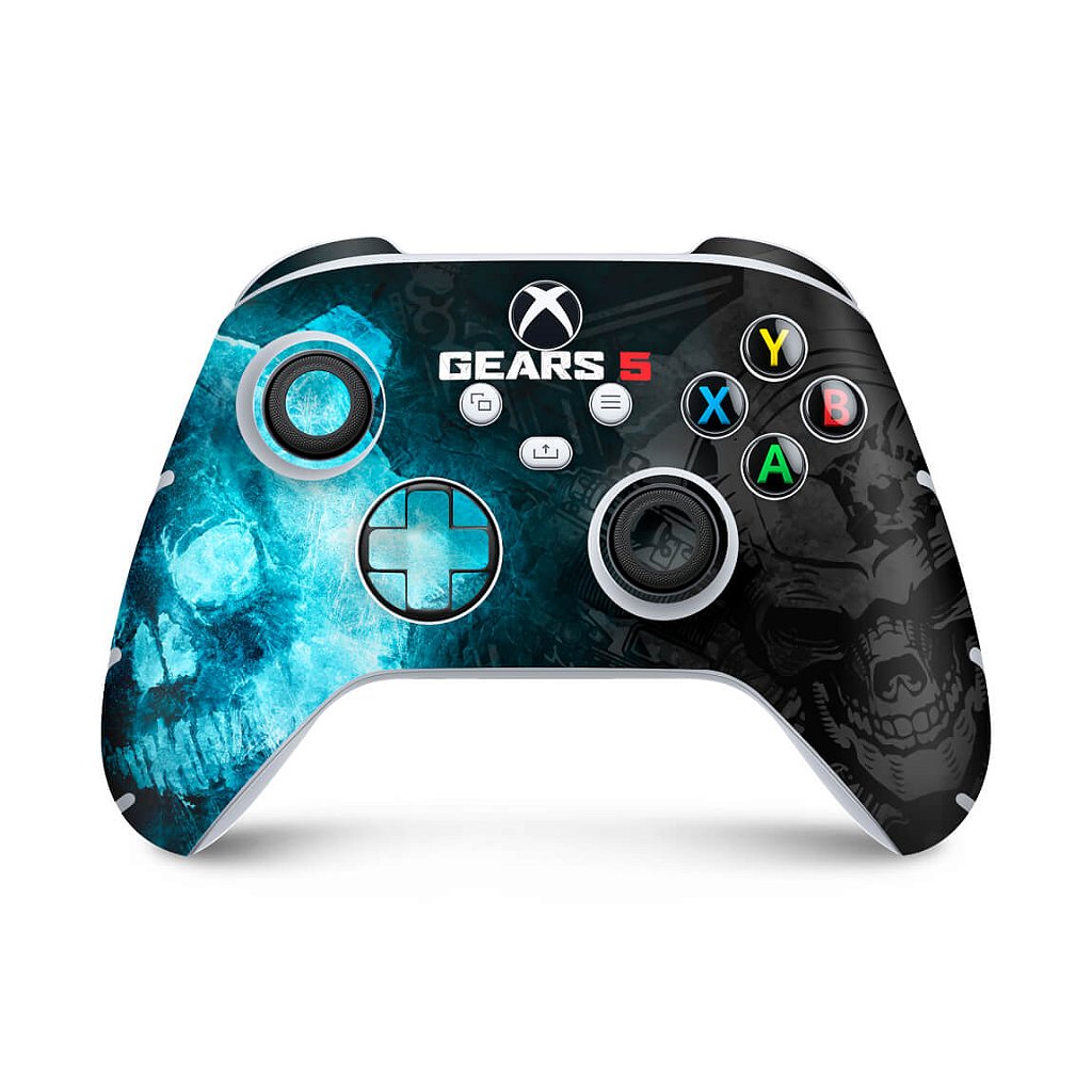 Skin Anti-Rage Xbox Series S X Controle - Gears 5