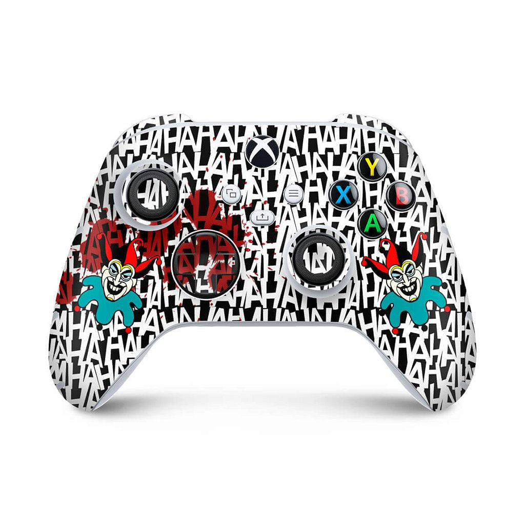 Skin Anti-Rage Xbox Series S X Controle - Joker Coringa
