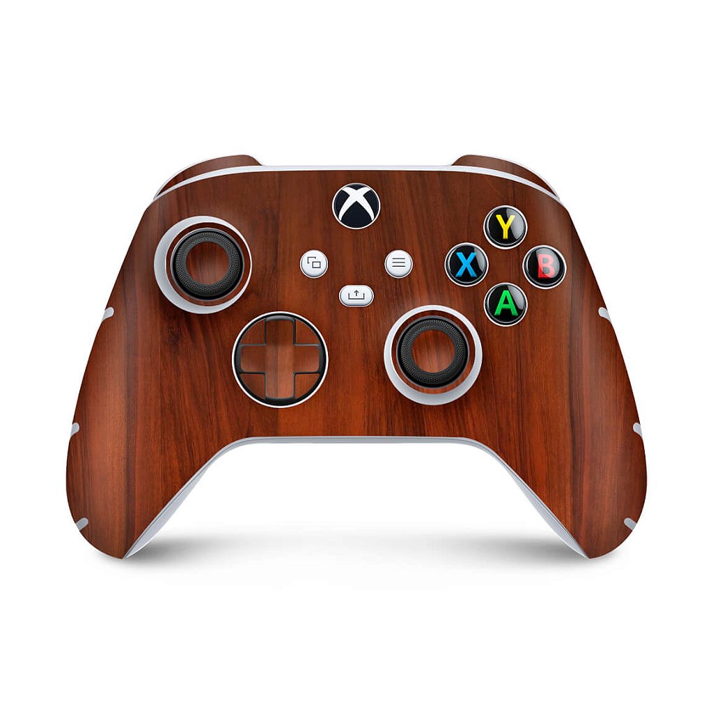 Skin Anti-Rage Xbox Series S X Controle - Madeira