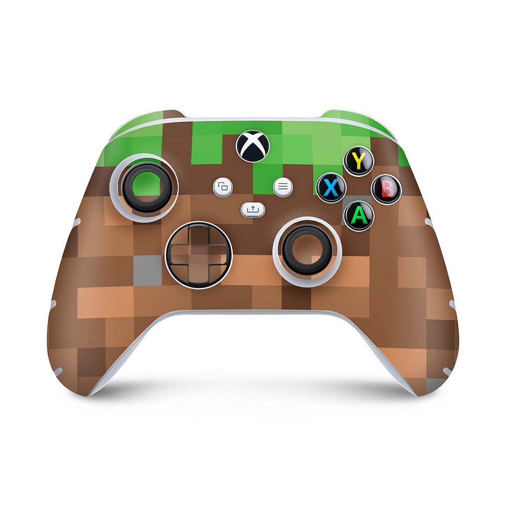 Skin Anti-Rage Xbox Series S X Controle - Minecraft