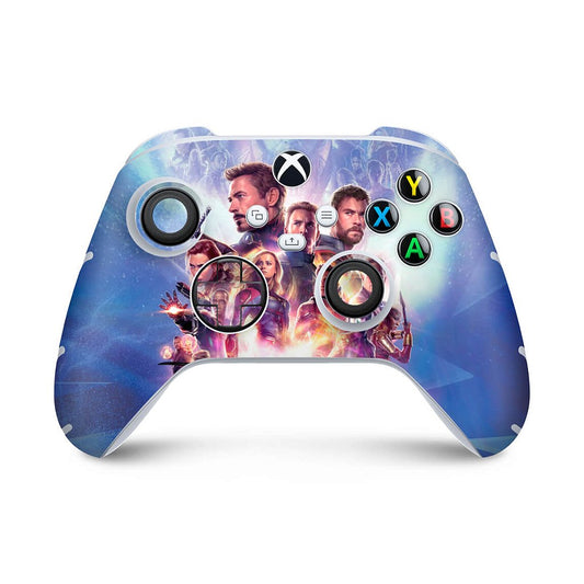 Xbox Series S X Controle Skin Anti-Rage - Vingadores Ultimato Endgame