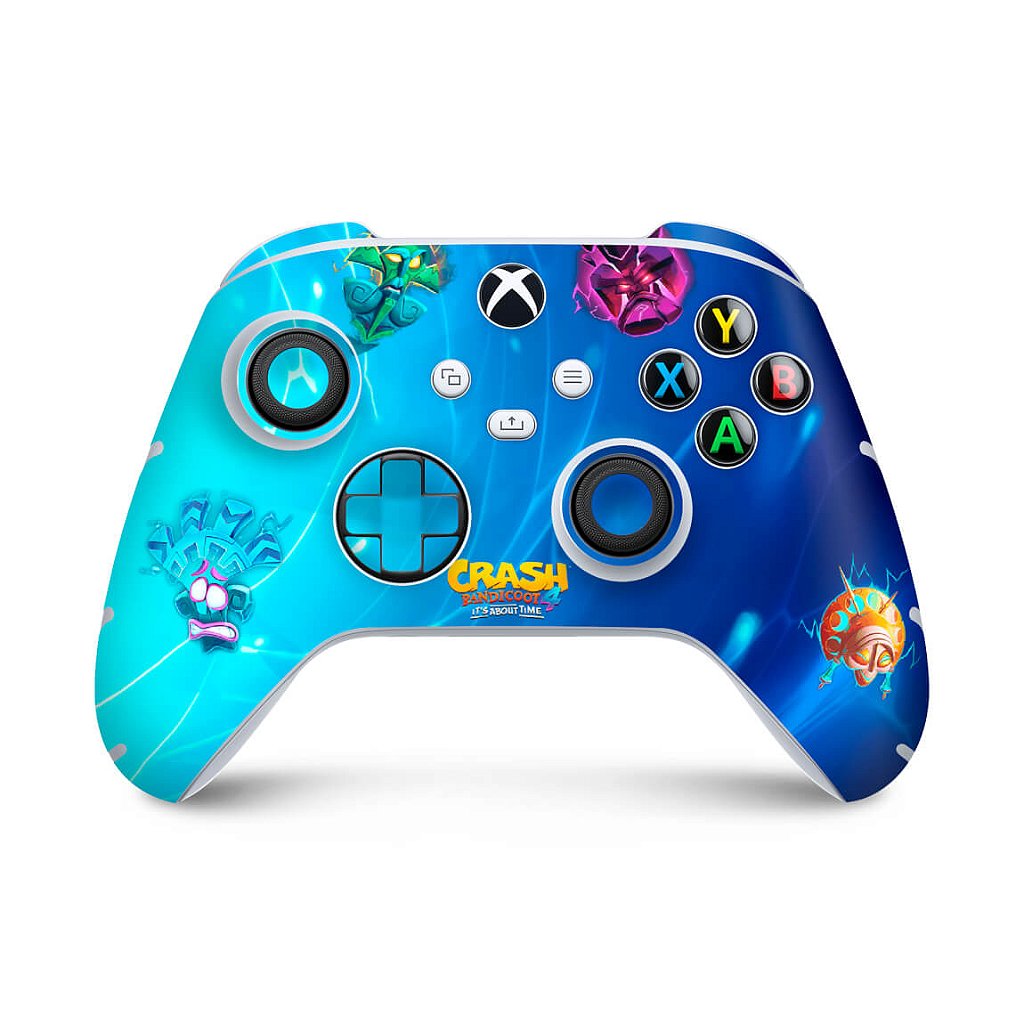 Skin Anti-Rage Xbox Series S X Controle - Crash Bandicoot 4