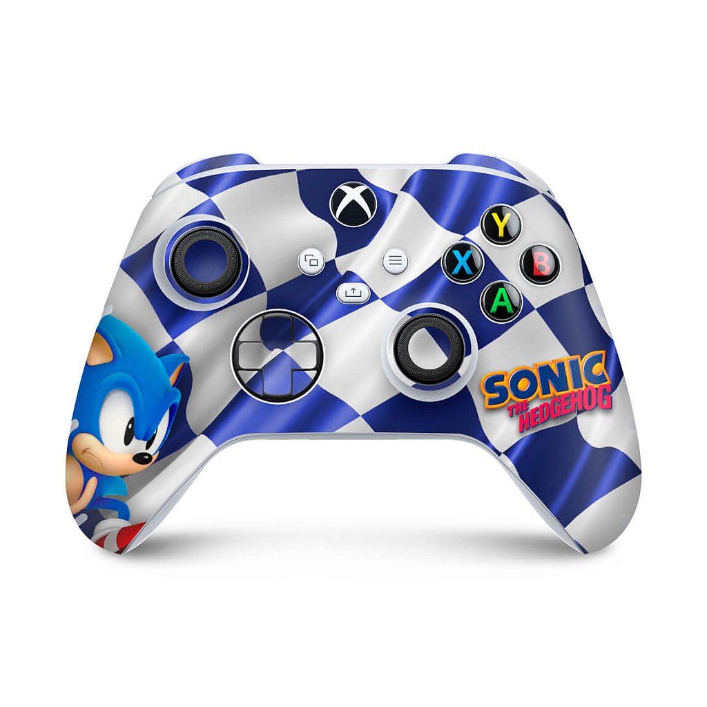 Skin Anti-Rage Xbox Series S X Controle - Sonic