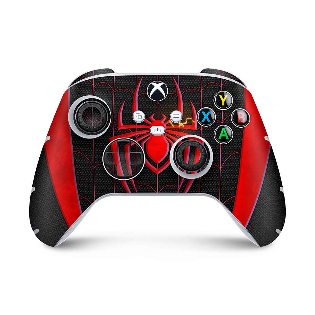 Skin Anti-Rage Xbox Series S X Controle - Spider-Man: Miles Morales