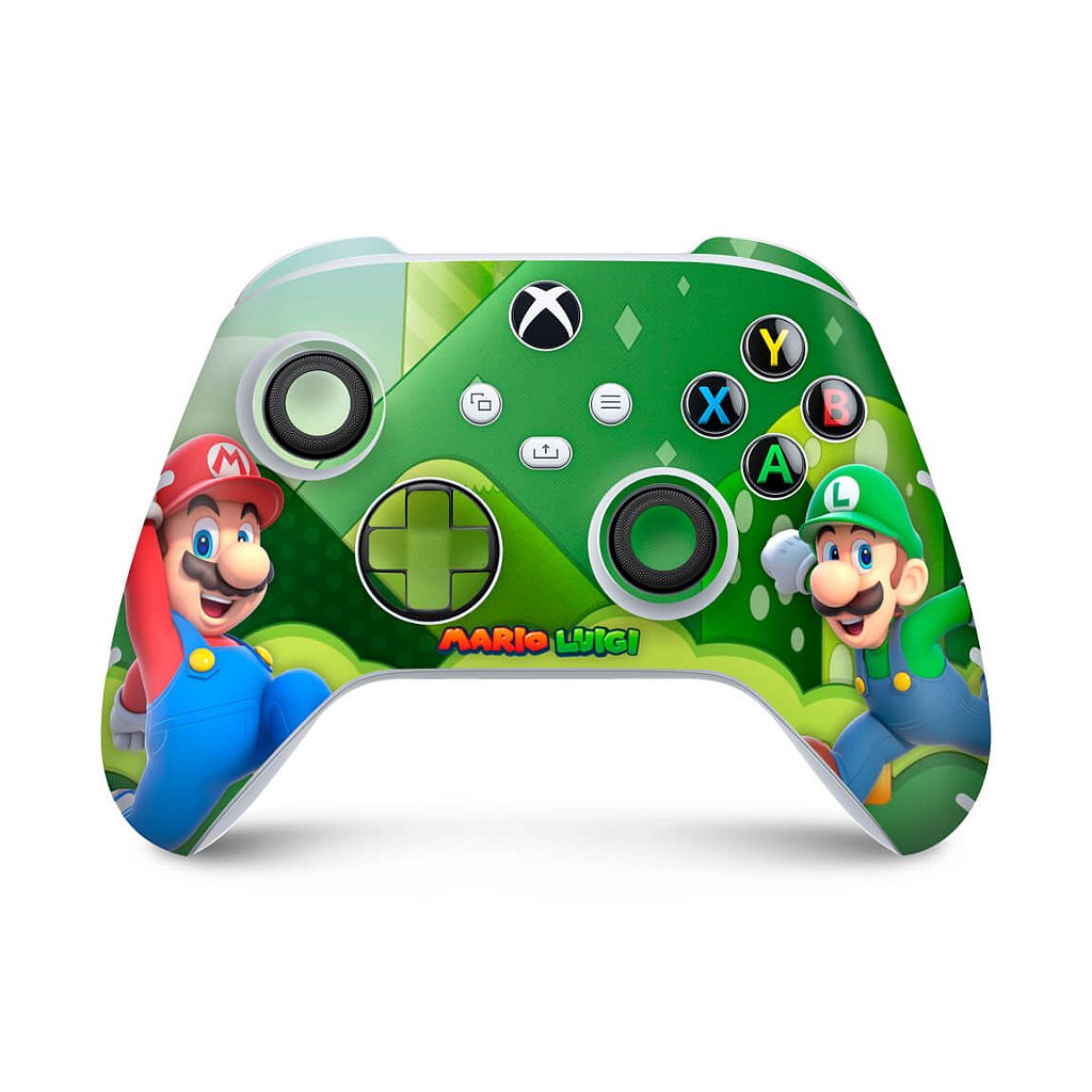 Skin Anti-Rage Xbox Series S X Controle - Super Mario