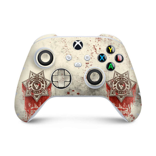 Xbox Series S X Controle Skin Anti-Rage - The Walking dead