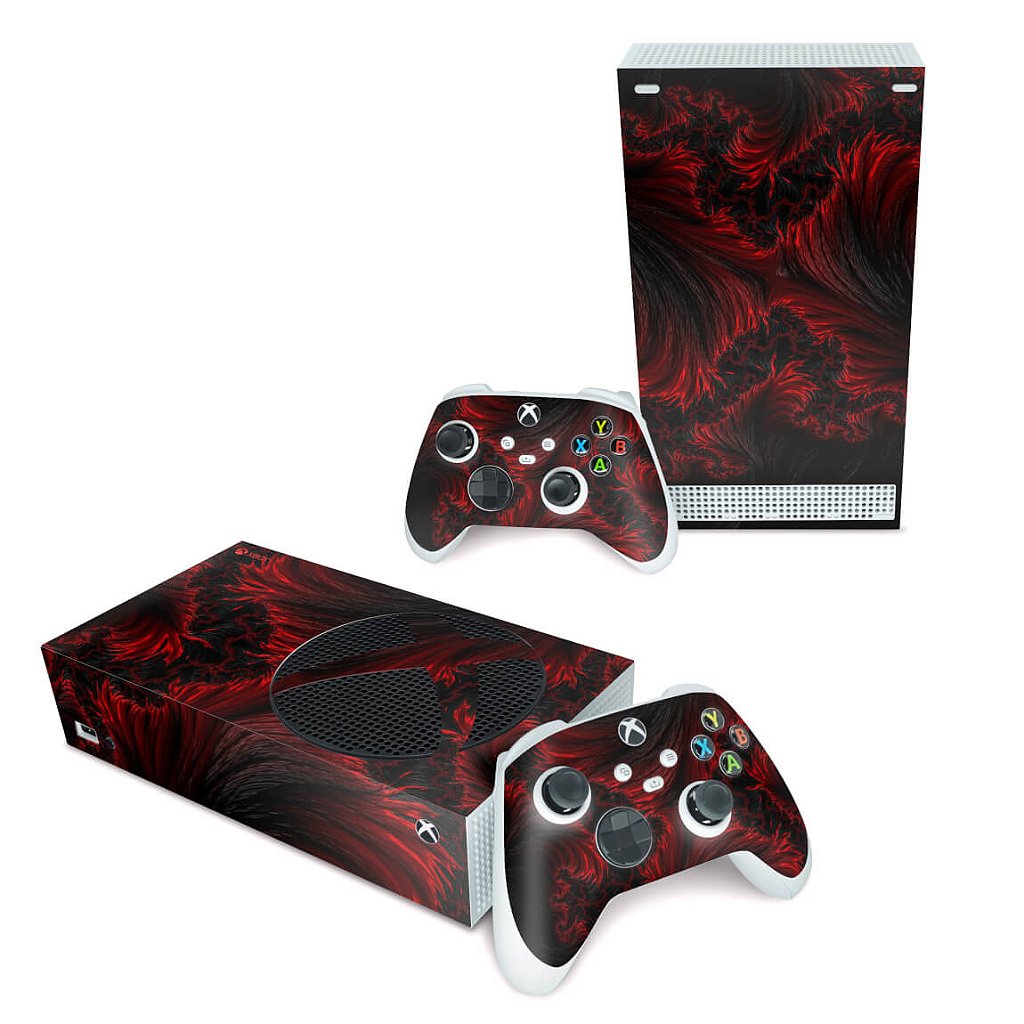 Skin Anti-Rage Xbox Series S Horizontal - Abstrato #96