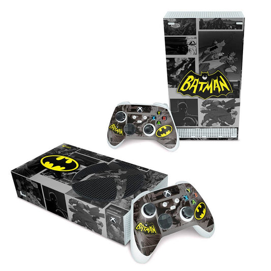 Xbox Series S Skin Anti-Rage Horizontal - Batman Comics