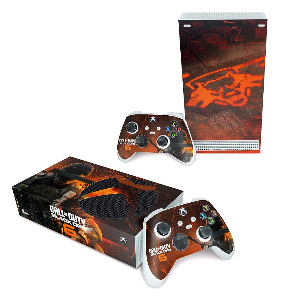 Skin Anti-Rage Xbox Series S Horizontal - Call of Duty Black Ops 6