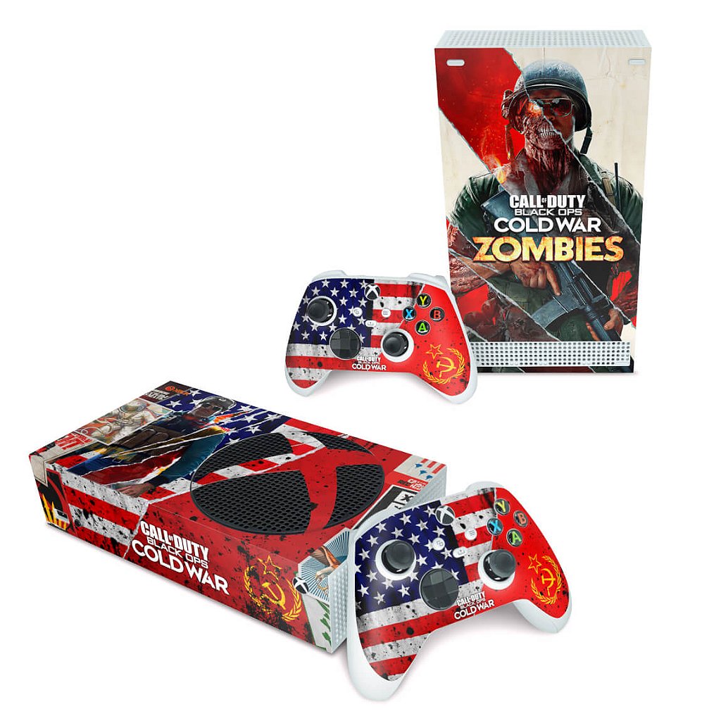 Skin Anti-Rage Xbox Series S Horizontal - Call Of Duty Cold War