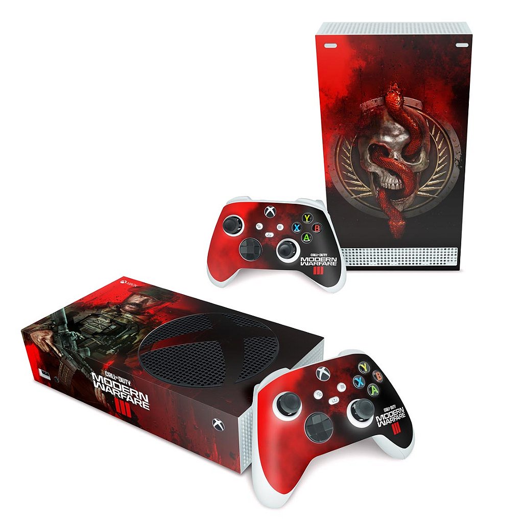 Skin Anti-Rage Xbox Series S Horizontal - Call Of Duty Modern Warfare III