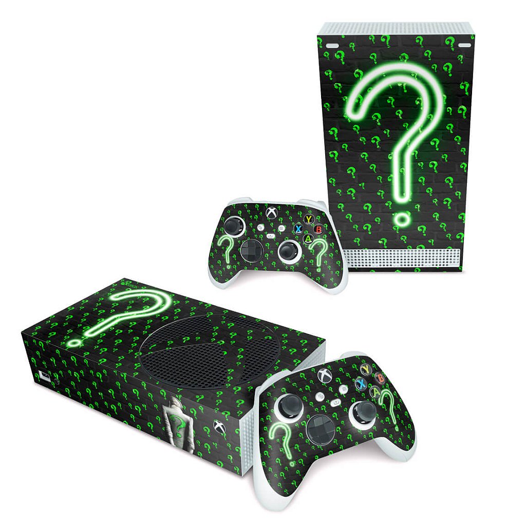 Skin Anti-Rage Xbox Series S Horizontal - Charada Batman