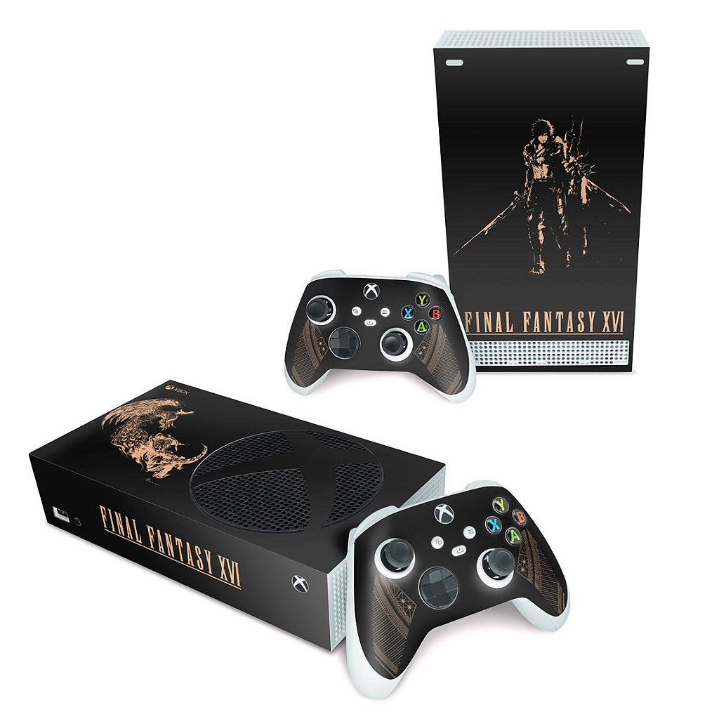 Xbox Series S Skin Anti-Rage Horizontal - Final Fantasy XVI Edition