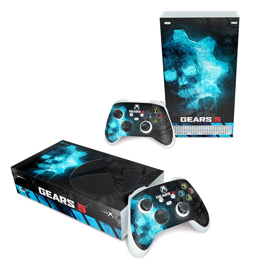 Xbox Series S Skin Anti-Rage Horizontal - Gears 5