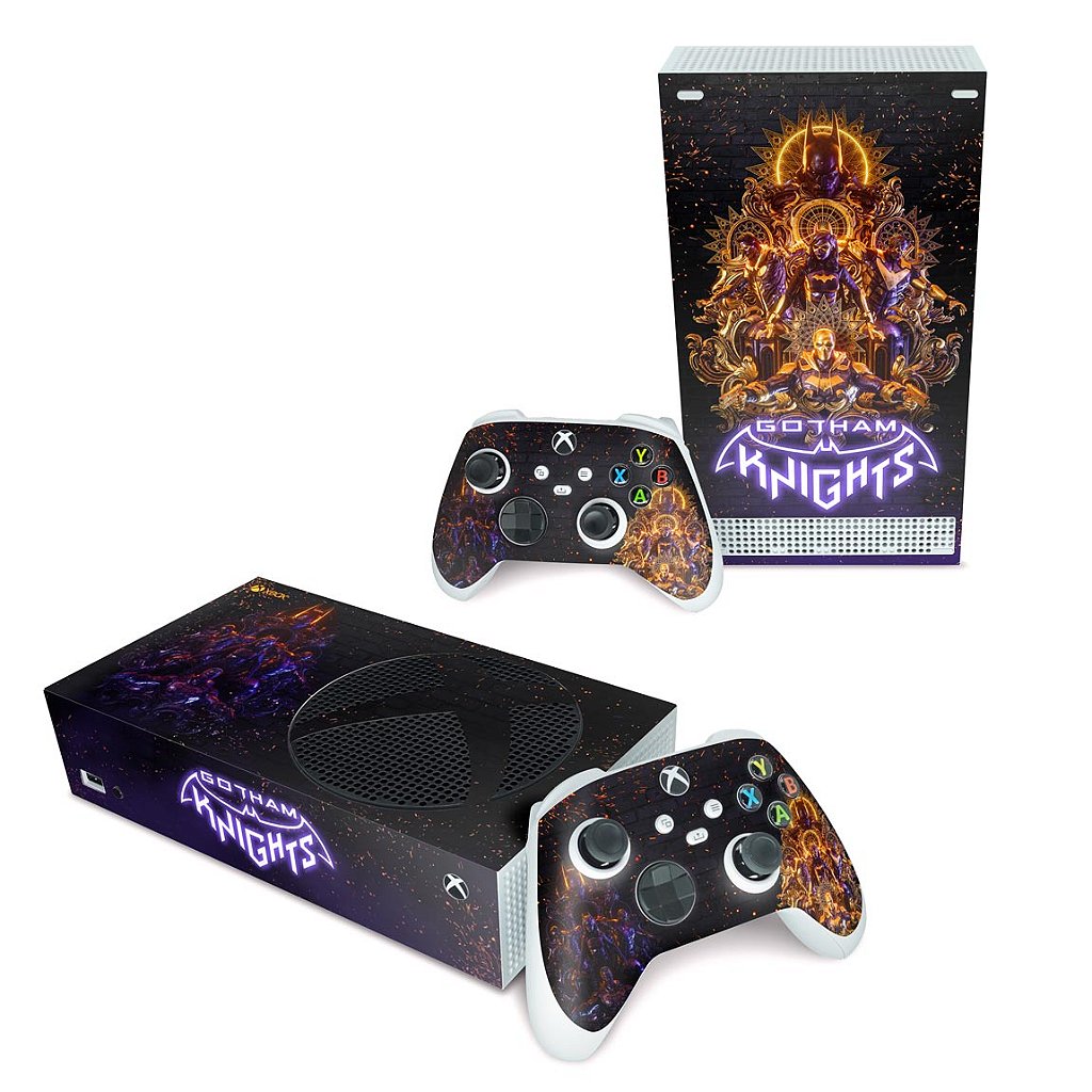 Xbox Series S Skin Anti-Rage Horizontal - Gotham Knights