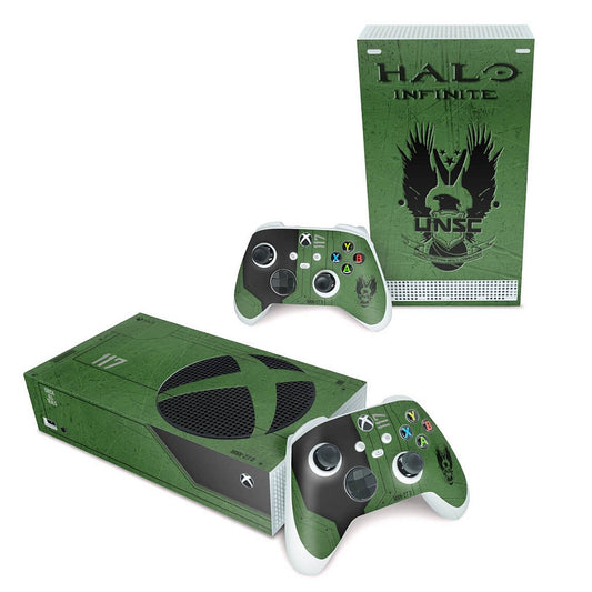 Xbox Series S Skin Anti-Rage Horizontal - Halo Infinite