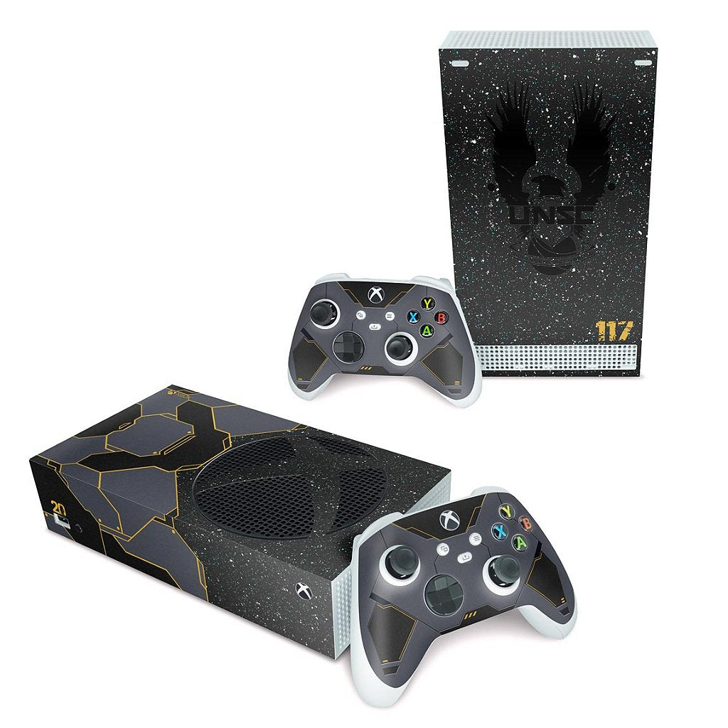 Xbox Series S Skin Anti-Rage Horizontal - Halo Infinite Bundle