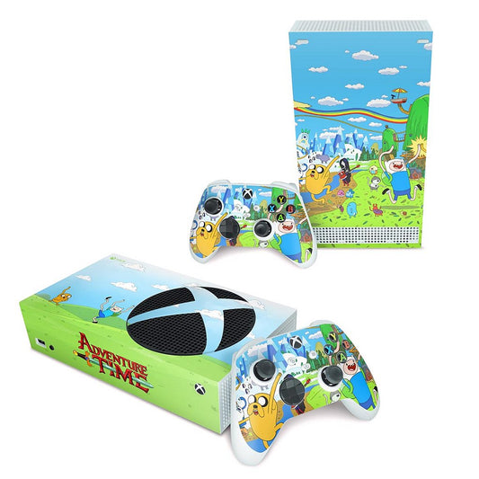 Xbox Series S Skin Anti-Rage Horizontal - Hora de Aventura