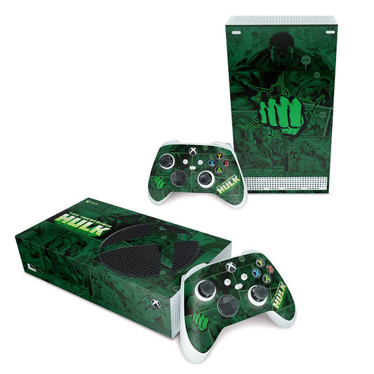 Xbox Series S Skin Anti-Rage Horizontal - Hulk Comics