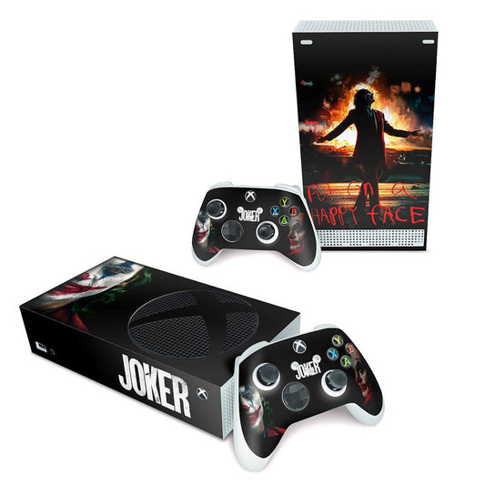 Xbox Series S Skin Anti-Rage Horizontal - Joker Filme