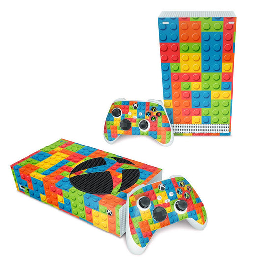 Xbox Series S Skin Anti-Rage Horizontal - Lego Peça