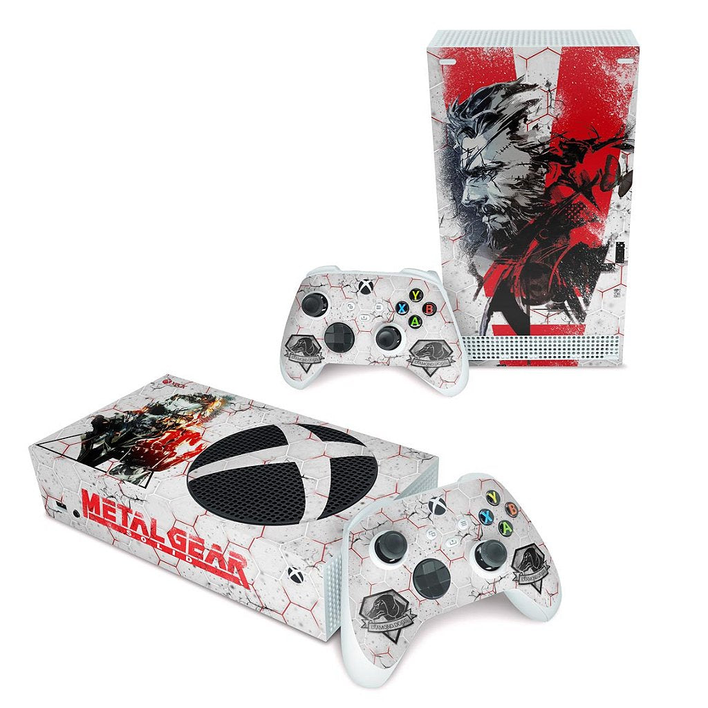 Skin Anti-Rage Xbox Series S Horizontal - Metal Gear Solid