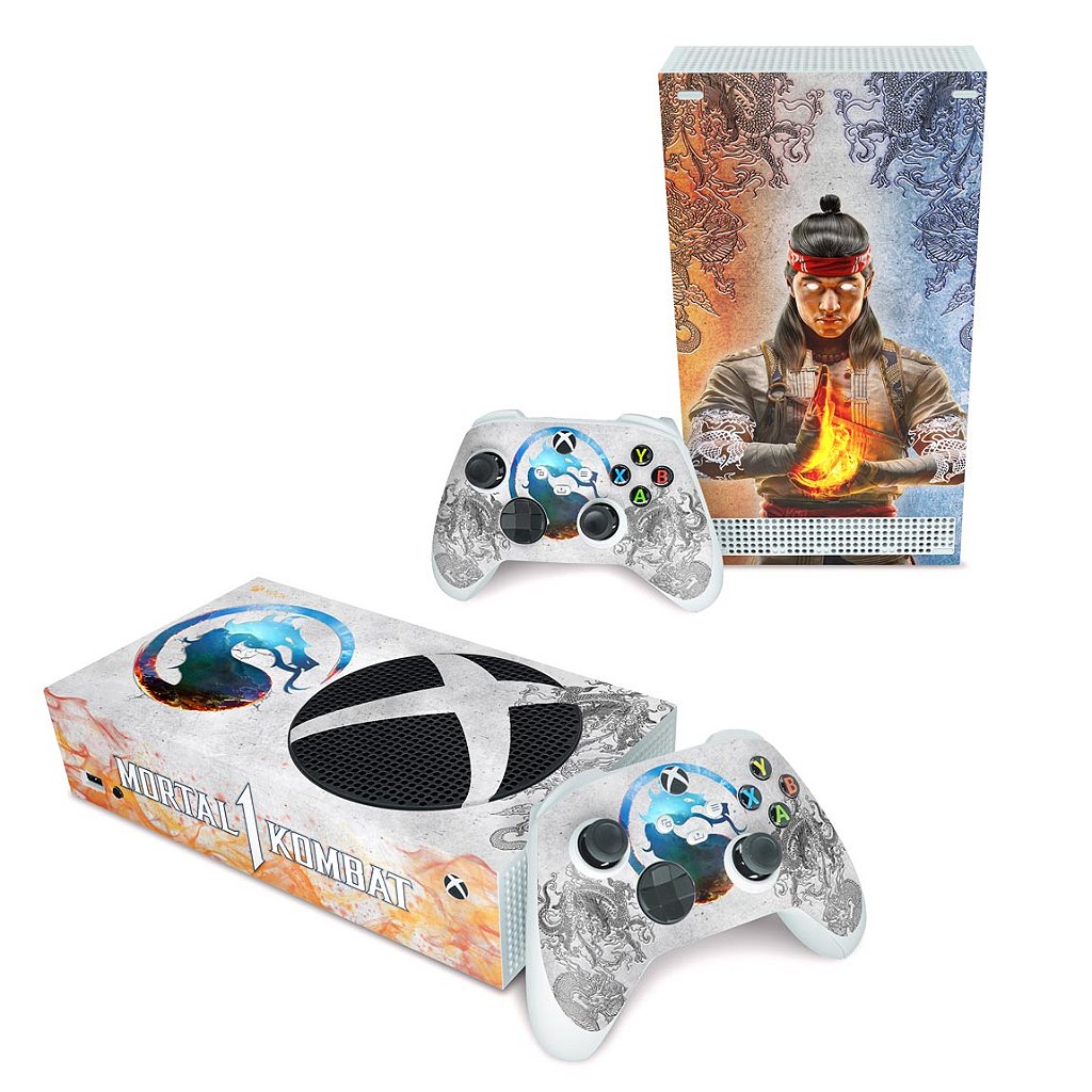 Skin Anti-Rage Xbox Series S Horizontal - Mortal Kombat 1