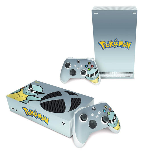 Xbox Series S Skin Anti-Rage Horizontal - Pokemon Squirtle