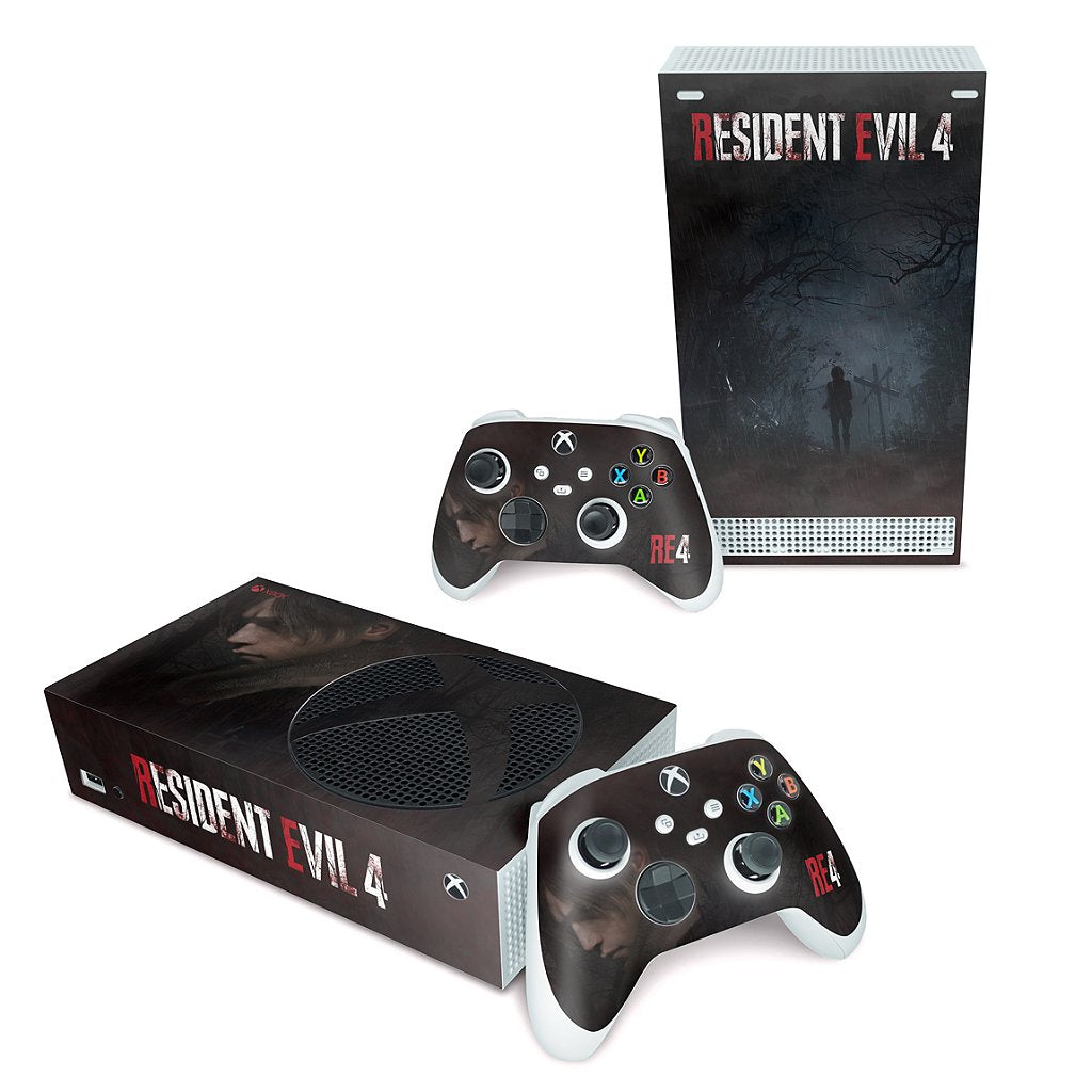 Xbox Series S Skin Anti-Rage Horizontal - Resident Evil 4 Remake