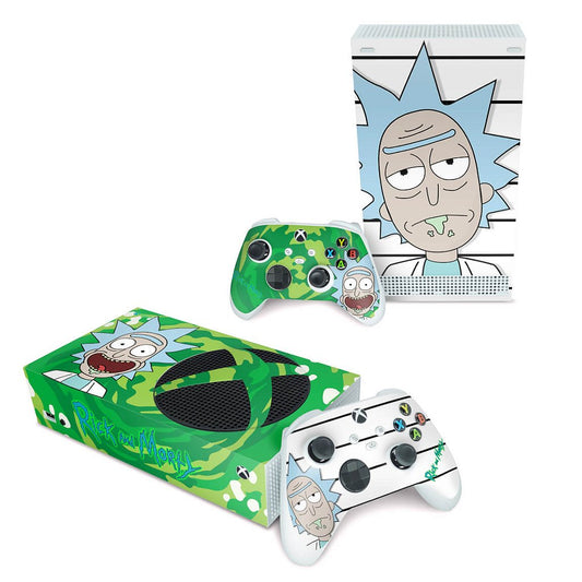 Xbox Series S Skin Anti-Rage Horizontal - Rick And Morty